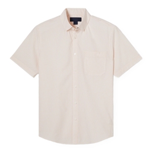 Chemise à manches courtes pour homme 100% coton, de haute qualité, respirante, décontractée, vêtements d'été pour homme, personnalisable - Product Image 1