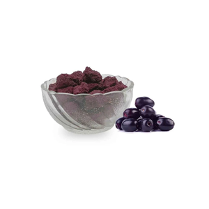 Fruits noirs lyophilisés Jamun, vrais fruits, emballés sous vide en vrac, naturellement sucrés et acidulés - Product Image 1