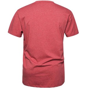 T-shirt décontracté pour homme, col rond, manches courtes, 100% coton, coupe classique, respirant, séchage rapide, impression de logo personnalisée sur le devant. - Product Image 4