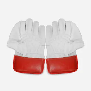 ZAP <b>Small</b> Junior Instinct Wicket Keeping Gloves Lightweight Leather Palm Durable Strong Grip Flexible Hand-Stitched Breathable - Product Image 2