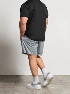 Shorts de sport pour hommes en polyester mesh, sublimation personnalisée, impression intégrale, cordon élastique, légers, vêtements de sport OEM - Product Image 3