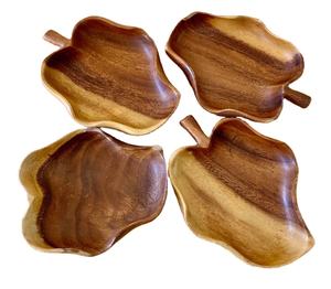 Mayorista Fabricación al por mayor Cuenco de madera de acacia para servir ensalada Cuenco para mezclar frutas personalizar ODM hecho en Vietnam - Product Image 1