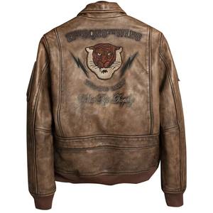 Chaqueta de moda para hombre, de piel sintética de serpiente, ecológica, con certificación Oeko-Tex, abrigos de piel sintética para hombre. - Product Image 2