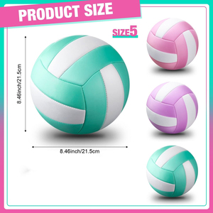 Pelota de Voleibol Personalizada con Impresión a Color, Recuerdo Deportivo, Pelota de Voleibol de Playa, Pelota Flotante Impermeable para Piscina - Product Image 3