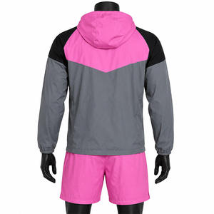 <b>Men</b> Windbreaker Set Outdoor Training Windproof Jacket and <b>Pants</b> Lightweight <b>Running</b> Fitness Workout Athletic Sportswear - Product Image 3