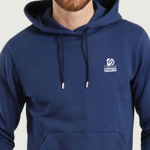 Diseña Tus Propias Sudaderas con Capucha de Forro Polar Sólido para Hombre, 100% Algodón, de Alta Calidad, para Gimnasio y Fitness, Invierno - Servicio OEM Personalizable al por Mayor - Product Image 3