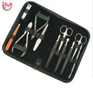 Professional High Quality 7 in 1 Compact Manicure Set Rustproof <b>Nail</b> <b>Scissors</b> Travel Case <b>for</b> Men & Women OEM Services - Product Image 2