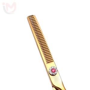 Ciseaux de barbier professionnels de haute qualité de 6 pouces en acier inoxydable tranchant pour droitiers avec bord de lame de rasoir - Product Image 2