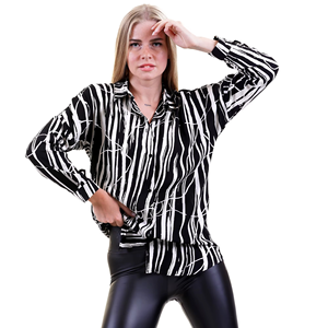 Nuevas Camisas de Moda para Mujer con Estampado Floral, Manga Larga, Botones, Blusas para Mujer, Chicas, Tops Casuales - Product Image 1