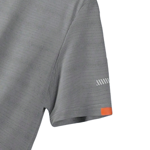 T-shirt de sport léger pour homme, manches courtes, col rond, respirant, séchage rapide, entraînement athlétique, décontracté, coupe ajustée, 220g, couleur unie - Product Image 5