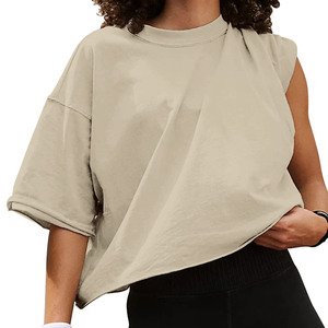 T-shirt Crop da Donna con Logo Personalizzato in Sublimazione, 100% Cotone Poliestere, Vestibilità Slim, Stampa Casual per Esterni, Servizio OEM - Product Image 1