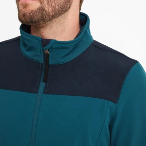 Veste d'hiver softshell de haute qualité pour hommes, service OEM, broderie personnalisée, col montant, tissu tissé, imperméable, coupe-vent, haute performance - Product Image 5