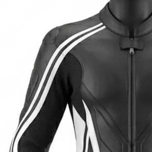 ชุดมอเตอร์ไซค์หนังอย่างดี สวมใส่สบาย คุณภาพสูง กันลม ผลิตโดย SALUBRIOUS SPORTS - Product Image 4