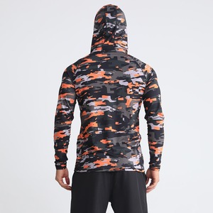 Sudadera con Capucha de Camuflaje al por Mayor, Serie para Exteriores, Impermeable UPF 50, Diseño de Secado Rápido de Spandex/Poliéster, Conjunto de Pesca de Larga Duración - Product Image 2
