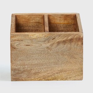 Wood <b>kitchen</b> <b>utensil</b> <b>holders</b> great quality sustainable wooden cutlery <b>holder</b> container low price - Product Image 6
