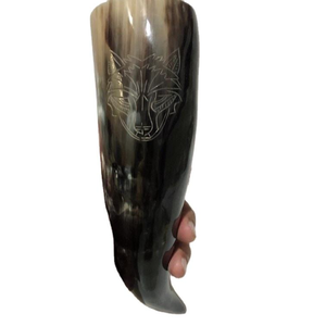 Produit de qualité supérieure, prix raisonnable, design tendance et à la mode, corne à boire OX avec corne pour boire de la bière - Product Image 2