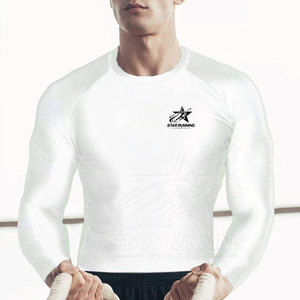 Último Diseño, Precio Económico, Camisetas de Protección Solar para Hombre, Color Sólido, Transpirables, Ligeras, de Spandex/Poliéster, Secado Rápido, Ecológicas, Full STAR - Product Image 5