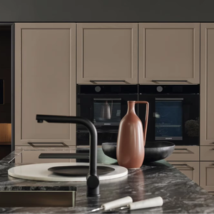 Gabinetes de Cocina Modulares Modernos Personalizados JY Project, de MDF y Madera Contrachapada, con Despensa de Lujo, Mueble de Pared con Fregadero, Grifo e Isla - Product Image 2