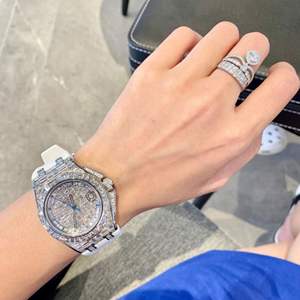 Reloj de Diamantes Cultivados en Laboratorio de Alta Calidad a Precio de Fábrica, Reloj con Diamantes Cultivados en Laboratorio DEF - Product Image 6