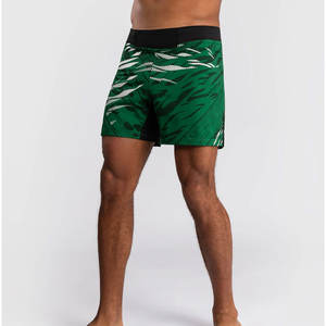 Pantalones Cortos de MMA Personalizados 2025, Unisex, para Entrenamiento de Lucha, UFC, Grappling, Kickboxing, Jiu Jitsu, Elásticos, Transpirables y Ecológicos - Product Image 4