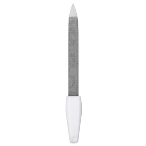 Diamond Nail <b>File</b> 5 Inch Double Sided <b>Metal</b> Nail <b>File</b> Buffer Stainless Steel Professional Nail Shaping Manicure Tool - Product Image 3