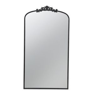 Large <b>Black</b> 66\" X 36\" Arched Decor <b>Mirror</b> for Living Room <b>Full</b> <b>Length</b> <b>Mirror</b> Hanging or Leaning Against Wall - Product Image 4