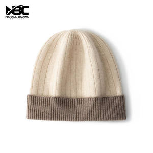 Bonnet d'hiver décontracté et élégant de qualité supérieure pour l'extérieur, avec logo personnalisé, sans revers, faible MOQ, best-seller. - Product Image 2
