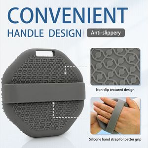 Spazzola Esfoliante Delicata in Silicone per il Corpo, Spazzola da Doccia per Bambini per l'Uso nella Doccia - Product Image 4
