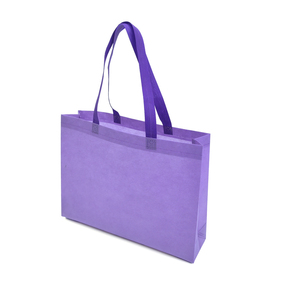 Supermarket Nonwoven Spunbond <b>Cloth</b> Bag Flexiloop Handle Foldable Non-woven <b>Shopping</b> Bag Stock Promotional Blank Pp - Product Image 1