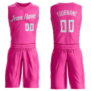 Uniforme de basketball sur mesure de qualité supérieure 100% polyester avec option grande taille, propriétés antibactériennes et anti-humidité - Product Image 1