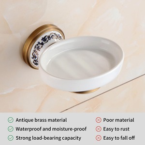 Porte-savon élégant en acier inoxydable, support de salle de bain en métal pour intérieurs modernes - Product Image 4