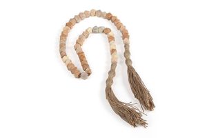 Guirlande en bois écologique, pièce décorative artisanale pour Noël, les mariages, les fêtes et la décoration intérieure - Product Image 1