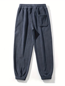 Pantalon de jogging en molleton pour homme, chaud, hiver, décontracté, sport, logo personnalisé, vente en gros, usine - Product Image 5