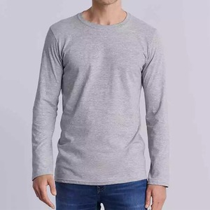 เสื้อยืดคอกลมแขนสั้นผู้ชาย ผ้าฝ้าย 100% ระบายอากาศได้ดี ทรงโอเวอร์ไซส์ สีน้ำเงินล้วน ผ้าถัก ทรงปกติ สไตล์ลำลอง - Product Image 5