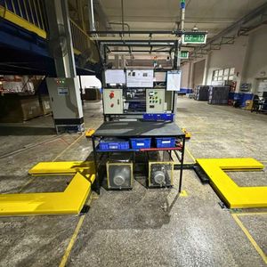 World Standard 1000kg Single Scissor Hydraulic Platform 1300x820mm for Industrial Warehouse Pallets - Product Image 6