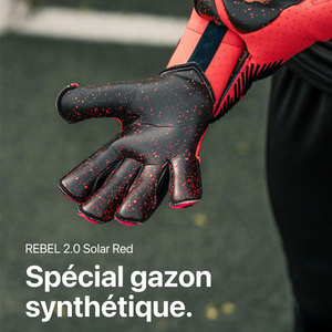Gants de gardien de but de football de haute qualité, matériau personnalisable, tailles sur mesure, unisexe, PU antidérapant, respirant, séchage rapide - Product Image 2
