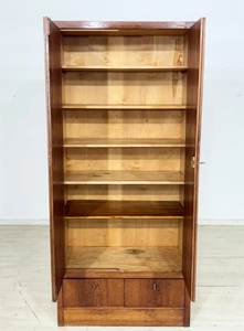 ตู้เสื้อผ้าไม้มะม่วงสไตล์เรโทร พร้อมบานเลื่อน ดีไซน์อินดัสเทรียลรัสติก สำหรับห้องนอนและห้องนั่งเล่น - Product Image 3