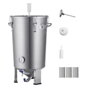 Fermentatore per Birra da 8 Galloni in Acciaio Inox 304, Nuovo Kit per Produzione Casalinga di Birra - Product Image 1