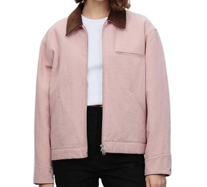 Chaqueta de Trabajo Vintage Personalizada para Hombre, Resistente al Viento, Transpirable, de Mezclilla Pesada, Estilo Carpenter, Trucker, Detroit, Bomber - Product Image 1