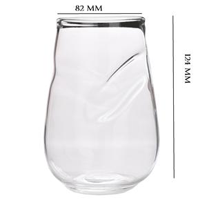 Handmade 410ml Elegant Borosilicate Long Glass <b>Tea</b> Cups & Saucers <b>Set</b> for <b>Parties</b> and Gifts - Product Image 2