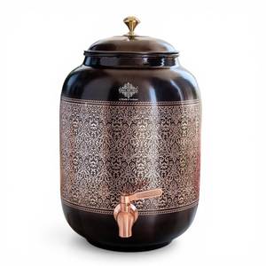 Copper <b>Water</b> Storage Dispenser <b>5L</b> with Faucet Beverage Dispenser Copper Drink Container for Catering Hotel Wholesale - Product Image 5