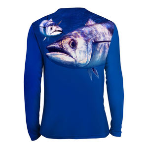 Ropa de Pesca Personalizada con Logotipo para Hombre, Sudadera con Capucha de Secado Rápido, Jersey de Pesca de Alto Rendimiento, Camiseta de Pesca de Manga Larga para Verano - Product Image 3