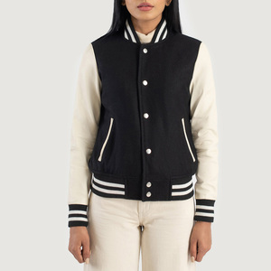 Winter Fashion Women's Clothing Ladies <b>Varsity</b> <b>Jackets</b> High Quality Woolen Letterman <b>Jackets</b> Suppliers and Manufacturers - Product Image 1