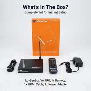 Authentic 2026 Vseebox V6 PRO TV <b>Box</b> Dual Core Allwinner H618 <b>Android</b> 14 4GB+32GB 8K No Monthly Fees - Product Image 2