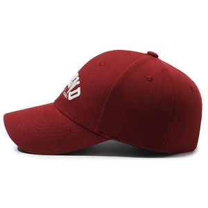 Gorra de Béisbol Unisex de Algodón 100%, Estilo Deportivo Urbano, con Letras Bordadas en 3D en el Panel Frontal, Visera Curva, para Primavera y Otoño - Product Image 2