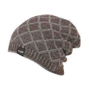 Gorros de punto impresos más vendidos en línea para hombres y mujeres, gorros de tela 100% acrílica. - Product Image 2