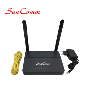 SunComm SC-2906-1S远程无线WIFI ATA VoIP适配器，带FXS端口1WAN 4LAN WIFI 2.4GHz和5G