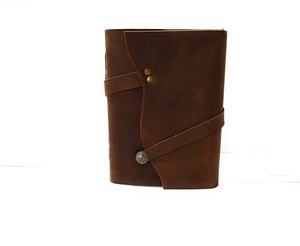 Wholesale Genuine Leather <b>Journal</b> Manufactured with Handmade Paper Notebook Sketchbook Travel <b>Journal</b> Blank Diary for <b>Writing</b> - Product Image 2
