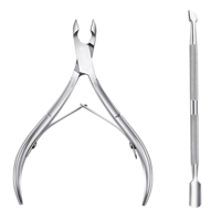 Coupe-ongles professionnel de haute précision en acier inoxydable avec lame incurvée tranchante, mâchoire large, outil à ongles durable pour les pieds - Boîte cadeau