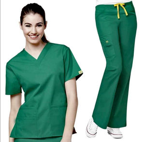OEM Scrubs Short Sleeve Tops Jogger Pants Sets Medical Hospital Nursing Scrub Uniforms Men <b>Nurse</b> Scrubs Set - Product Image 6